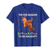 Tis The Season to Be Naughty Ugly Christmas Sweater Dirty T-Shirt