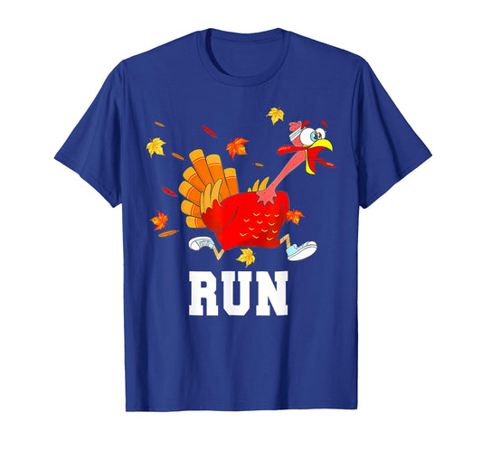 Turkey Run Costume Thanksgiving Running Turkey Trot T-Shirt
