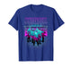 Stranger Things Group Shot Neon Triangle T-Shirt