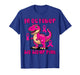 Breast Cancer T-Rex in October We Wear Pink for Kids T-Shirt