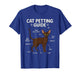 Devon Rex Cat Petting Guide Funny Cat Lover T-Shirt