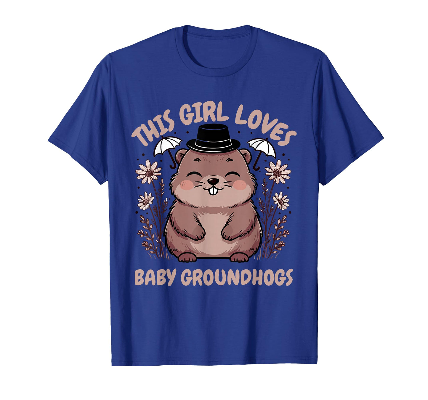 Punxy Phil's Baby Groundhog Day Costume February 2nd Girls T-Shirt