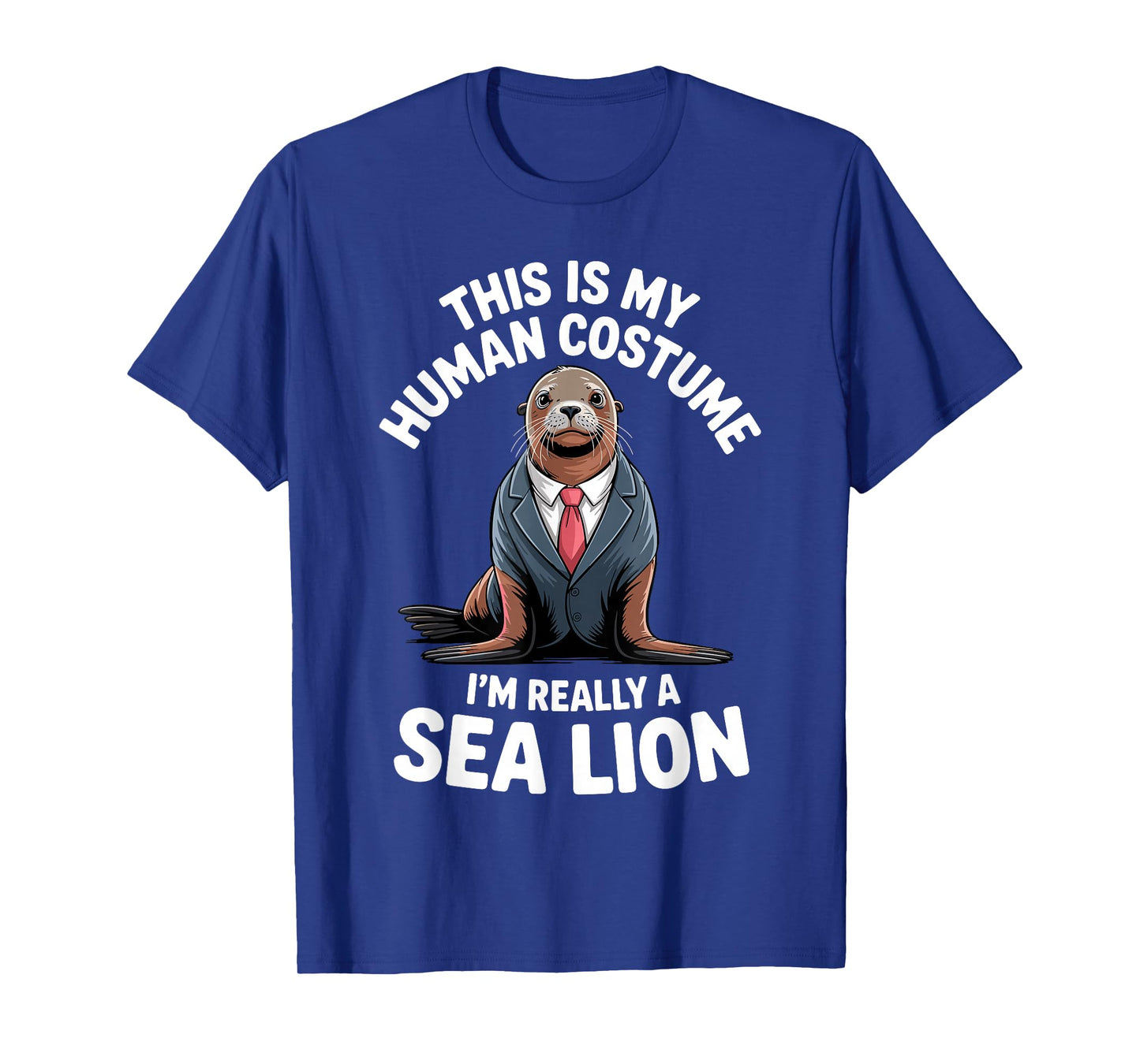 Sea Lion Costume for Men Women Seal Animal Sea Lion Lover T-Shirt