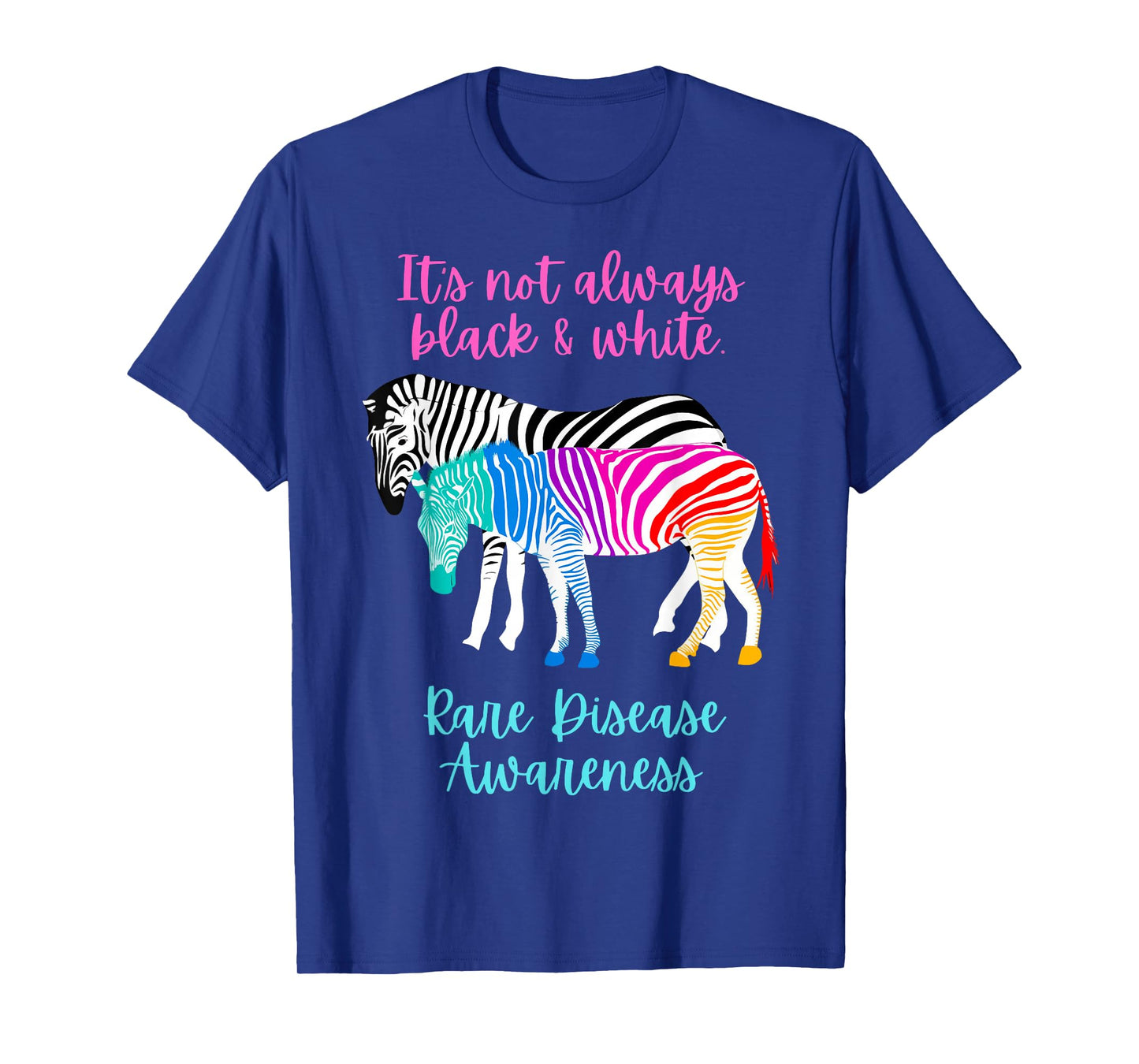 Zebra Rare Disease Awareness Proud Rare Disease Day 2026 T-Shirt