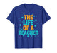 The Life of a Teacher Funny Retro Educator T-Shirt