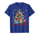 Merry and Caffeinated Coquette Bow Christmas Tree Coffee T-Shirt