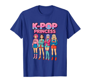 K-Pop Princess Korean Drama Music Girl Band Idol Fashion T-Shirt