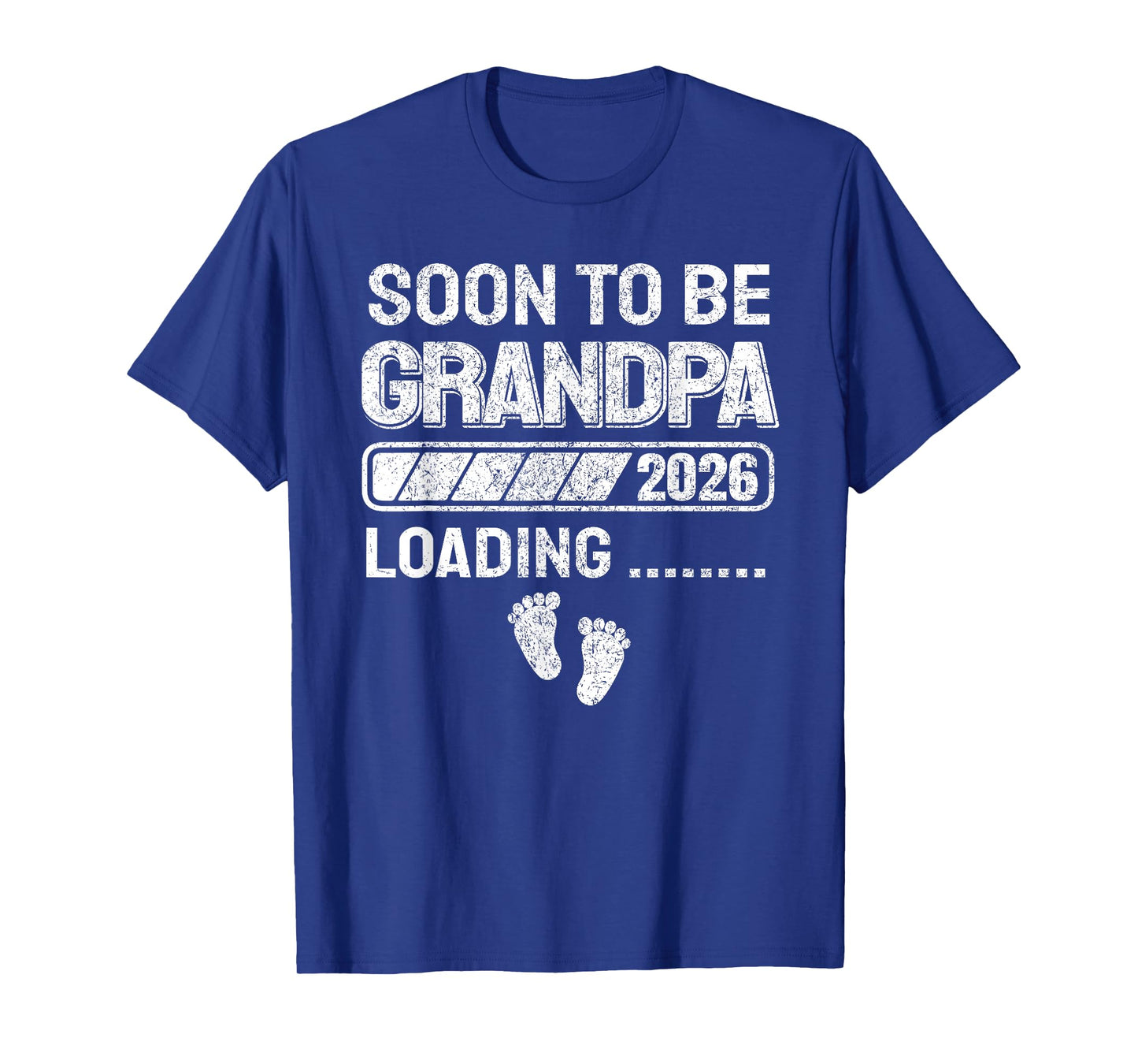 Promoted to Grandpa 2026 Soon to Be Grandpa Loading 2026 T-Shirt