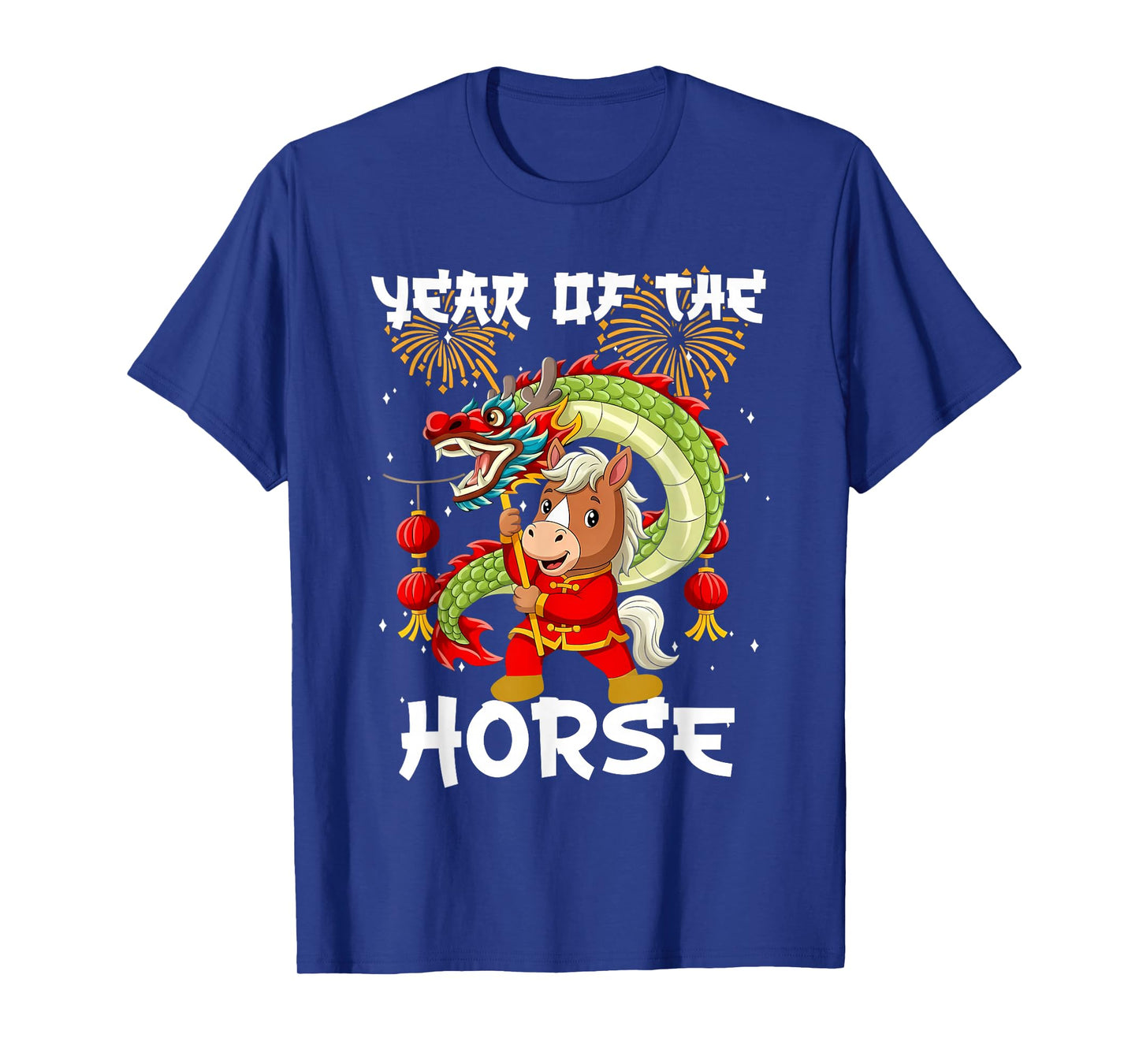 Year of The Horse Chinese New Year 2026 Lion Dance Lover Kid T-Shirt