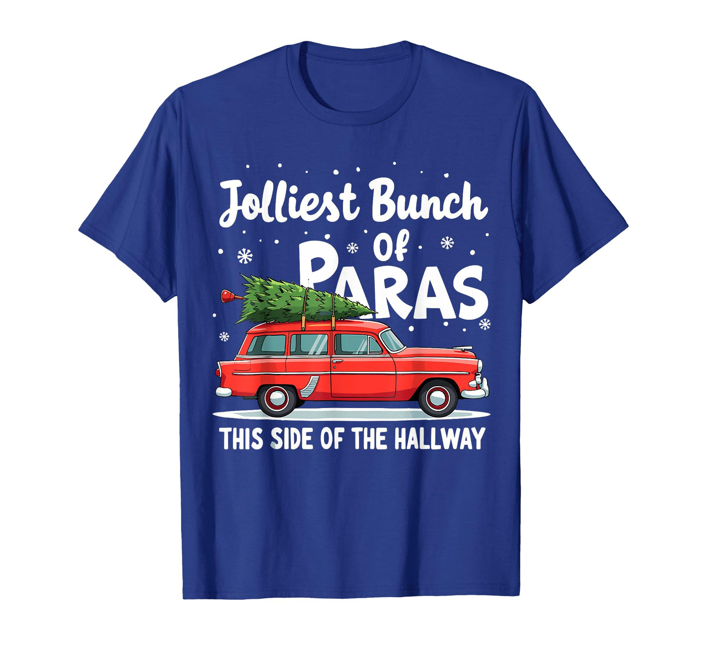 Jolliest Bunch of Paras This Side of The Hallway Xmas PJ T-Shirt