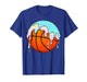 Basketball Hoop Ice Cream Drip Sport Player Boys Girls Youth T-Shirt