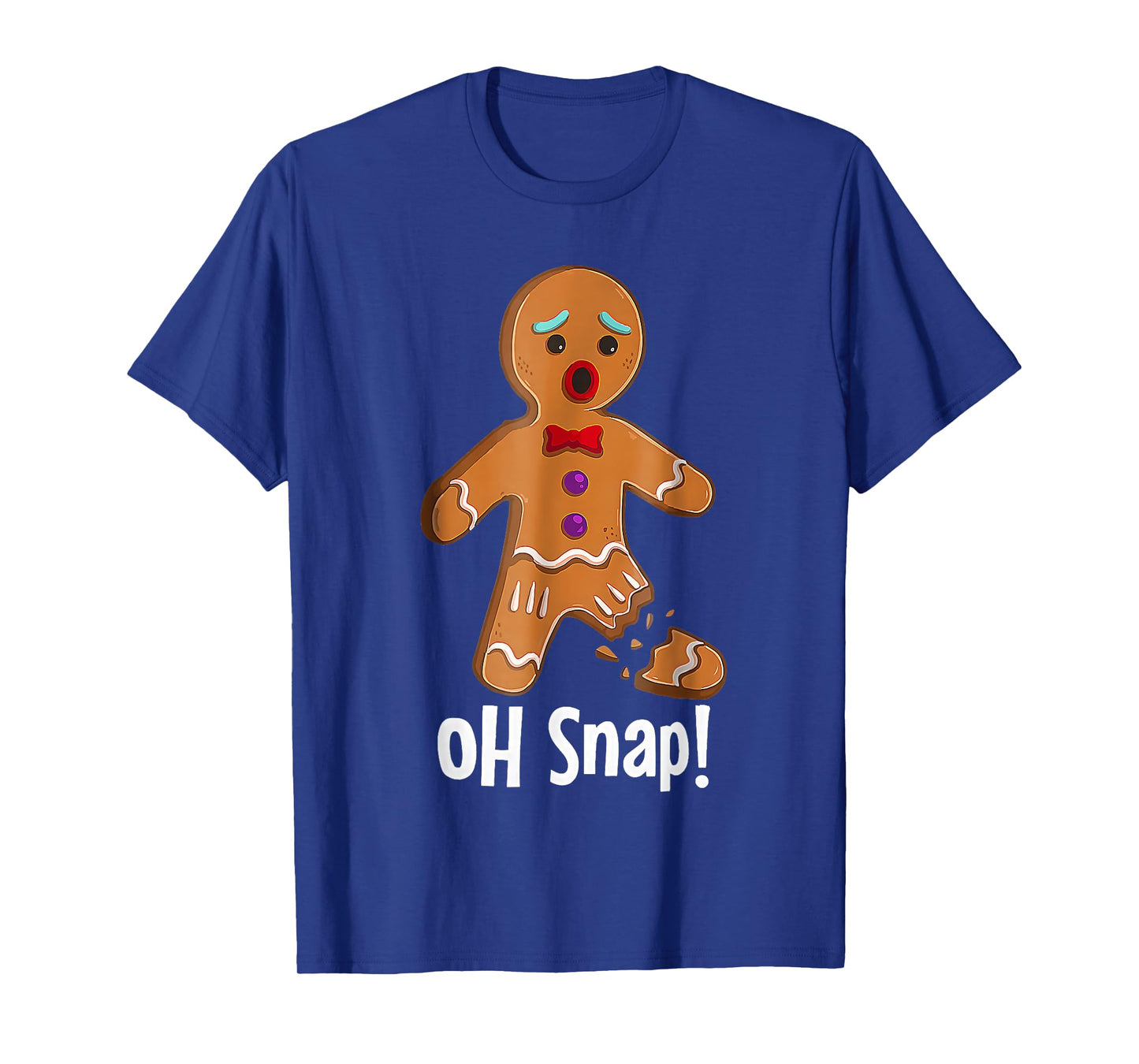Gingerbread Man Cookie X-Mas Oh Snap Cute Christmas T-Shirt