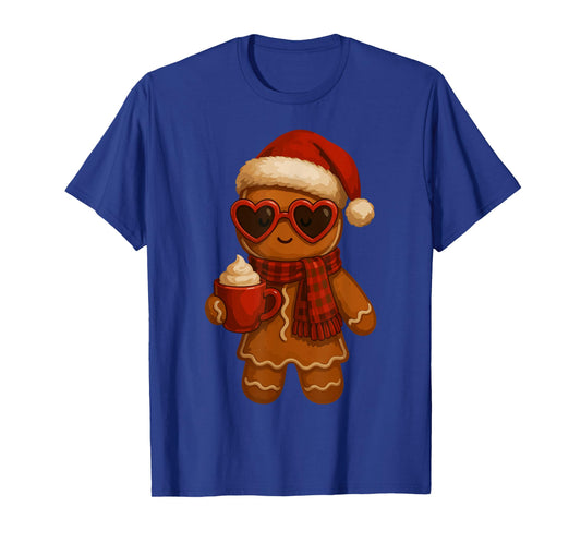 Gingerbread Christmas for Women Girls Funny Xmas T-Shirt