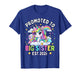 Toddler Girl Promoted to Big Sister Est 2026 Unicorn Rainbow T-Shirt