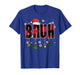 Christmas Red Plaid Bruh Vintage Xmas Meme Women Men Kids T-Shirt