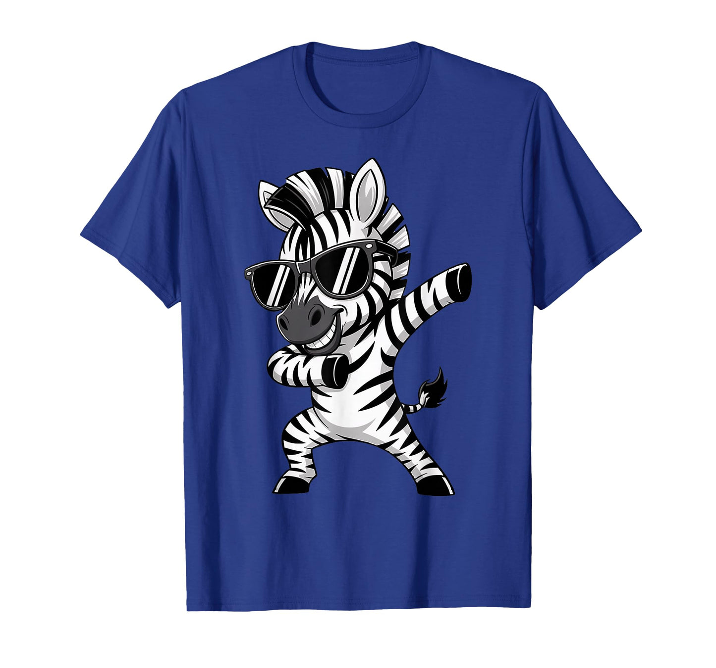 Cute Dabbing Zebra Clothes Kids Toddler Boys Animal Print T-Shirt