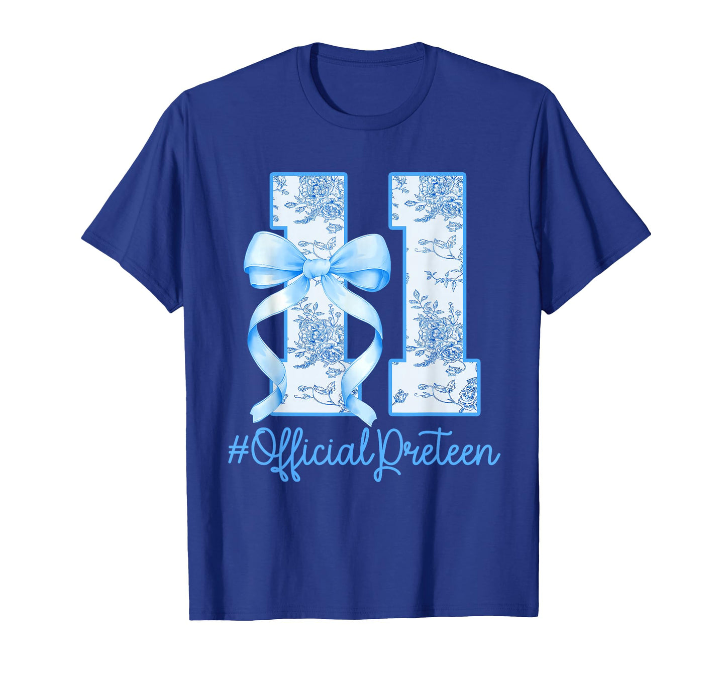 11th Birthday Coquette Bow 11 Year Old Birthday Girl T-Shirt