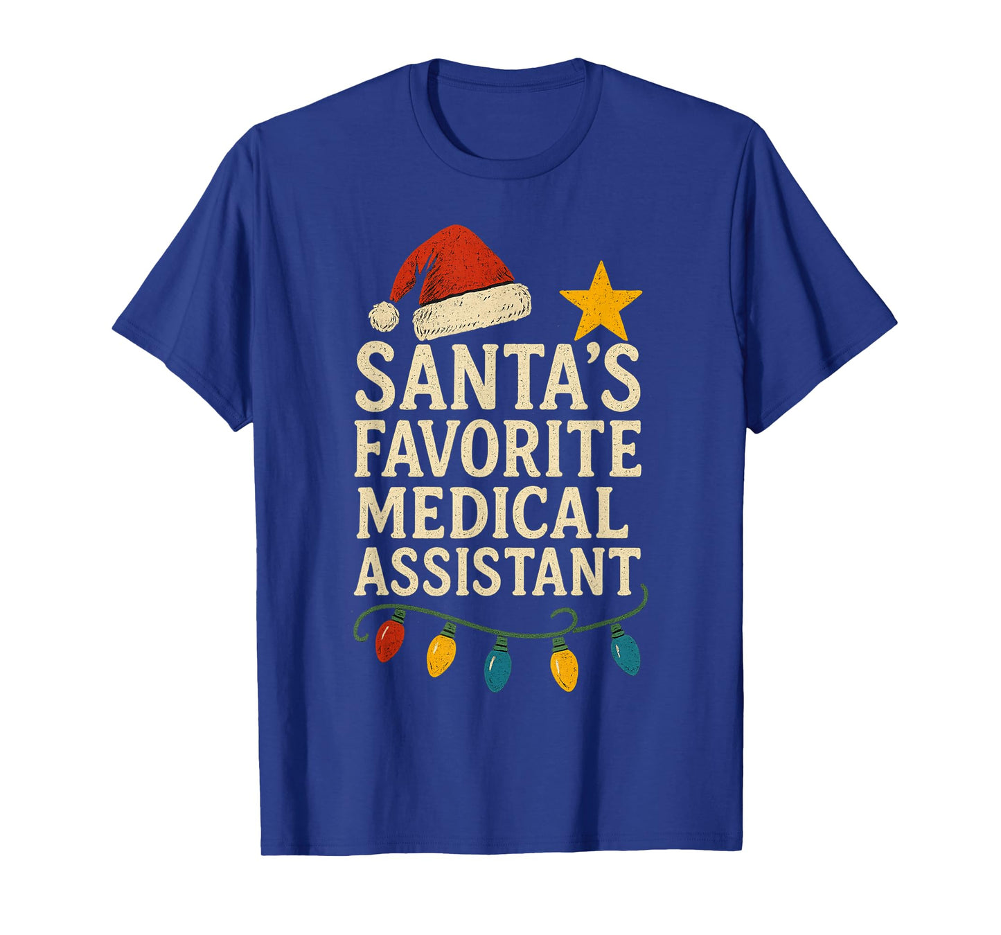 Santa's Favorite Medical Assistant Christmas Clinical Assist T-Shirt