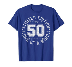 50 Year Old Gifts Vintage 1976 Limited Edition 50th Birthday T-Shirt
