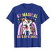 67th Day of School Unicorn 67 Magical Days Teacher Girls T-Shirt