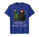 Funny Christmas Cat Tee, Grumpy Holiday Humor for Cat-Merry T-Shirt