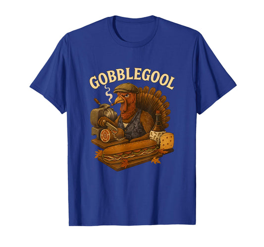 Turkey Gabagool Gobblegool Funny Italian Food T-Shirt