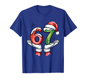 67 Meme six Seven 67 Christmas T-Shirt