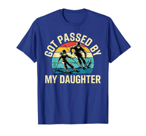 Got Passed by My Daughter Funny Ski Skiing Winter Mountain T-Shirt