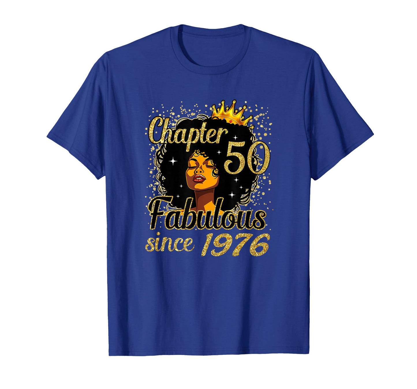 Chapter 50 Fabulous Since 1976 50th Birthday for Girls Women T-Shirt