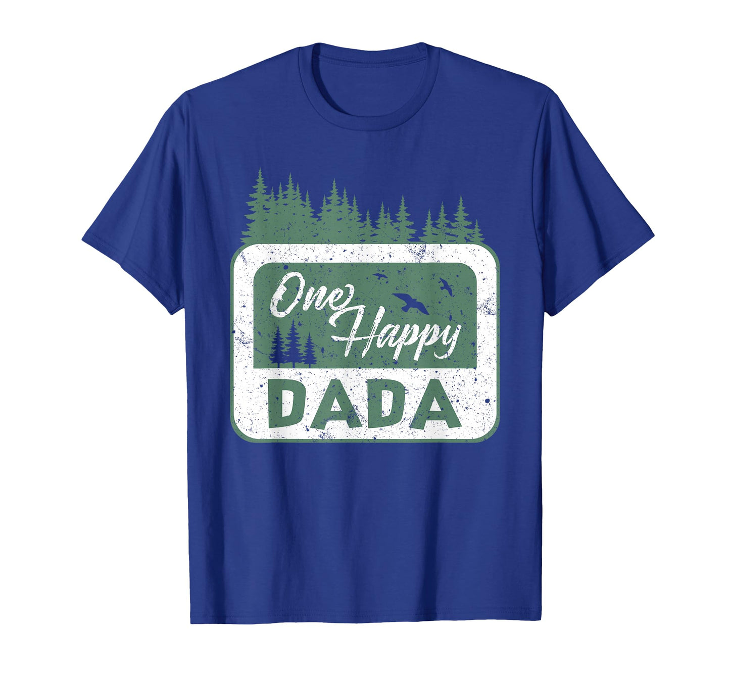 One Happy Dada Camper 1St Birthday Camping Bear T-Shirt