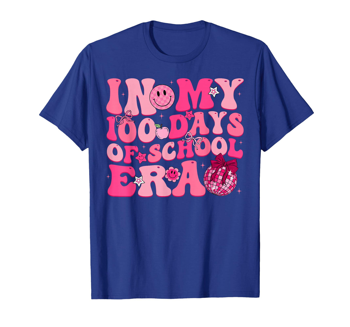 Groovy in My 100 Days of School Era Girl Kid Teacher T-Shirt