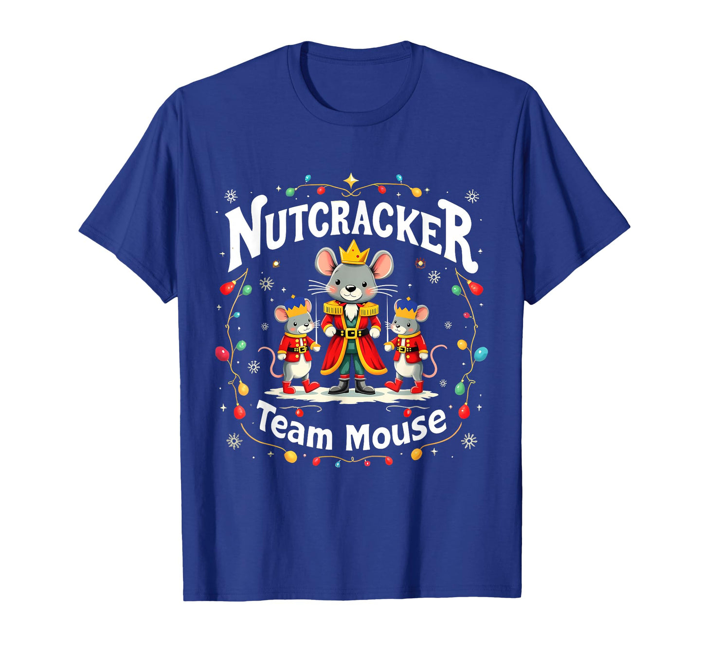 Christmas Nutcracker Team Mouse Funny Soldier Xmas Pajamas T-Shirt