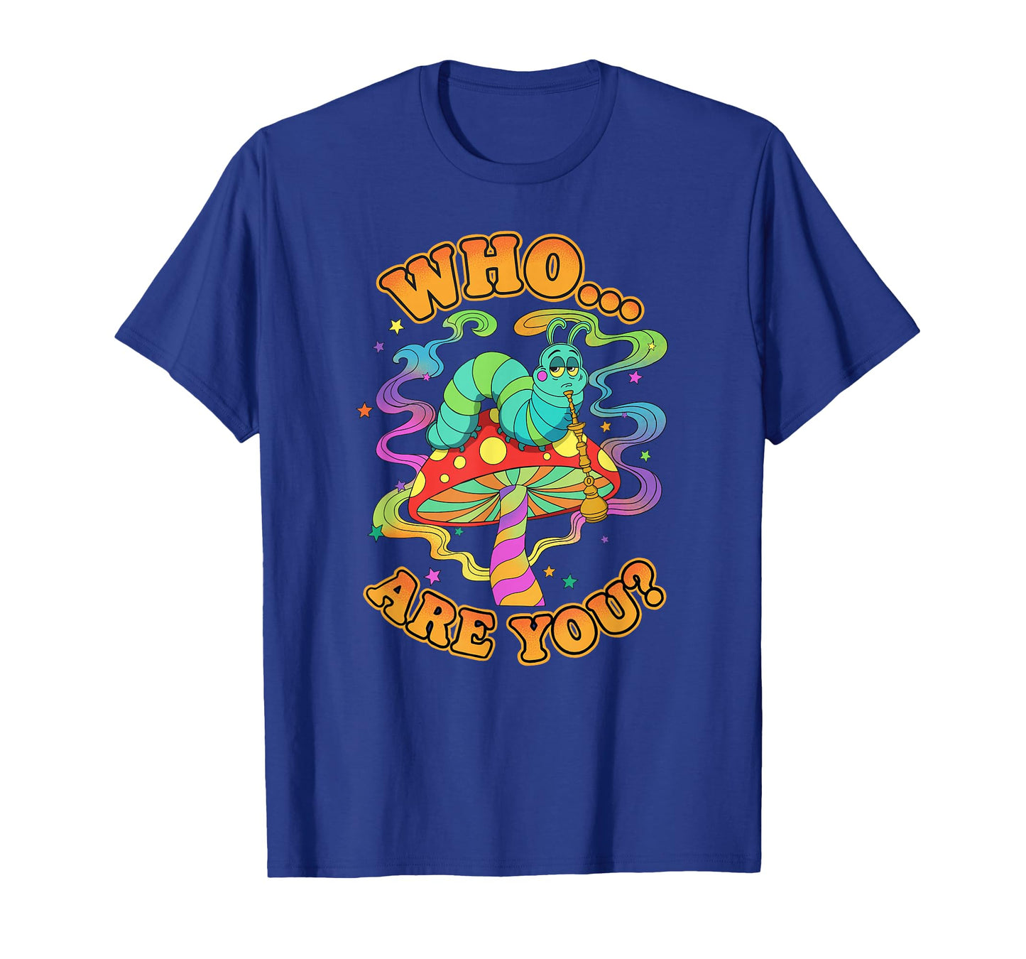 Alice in Wonderland Caterpillar Lewis Carroll Illustration T-Shirt