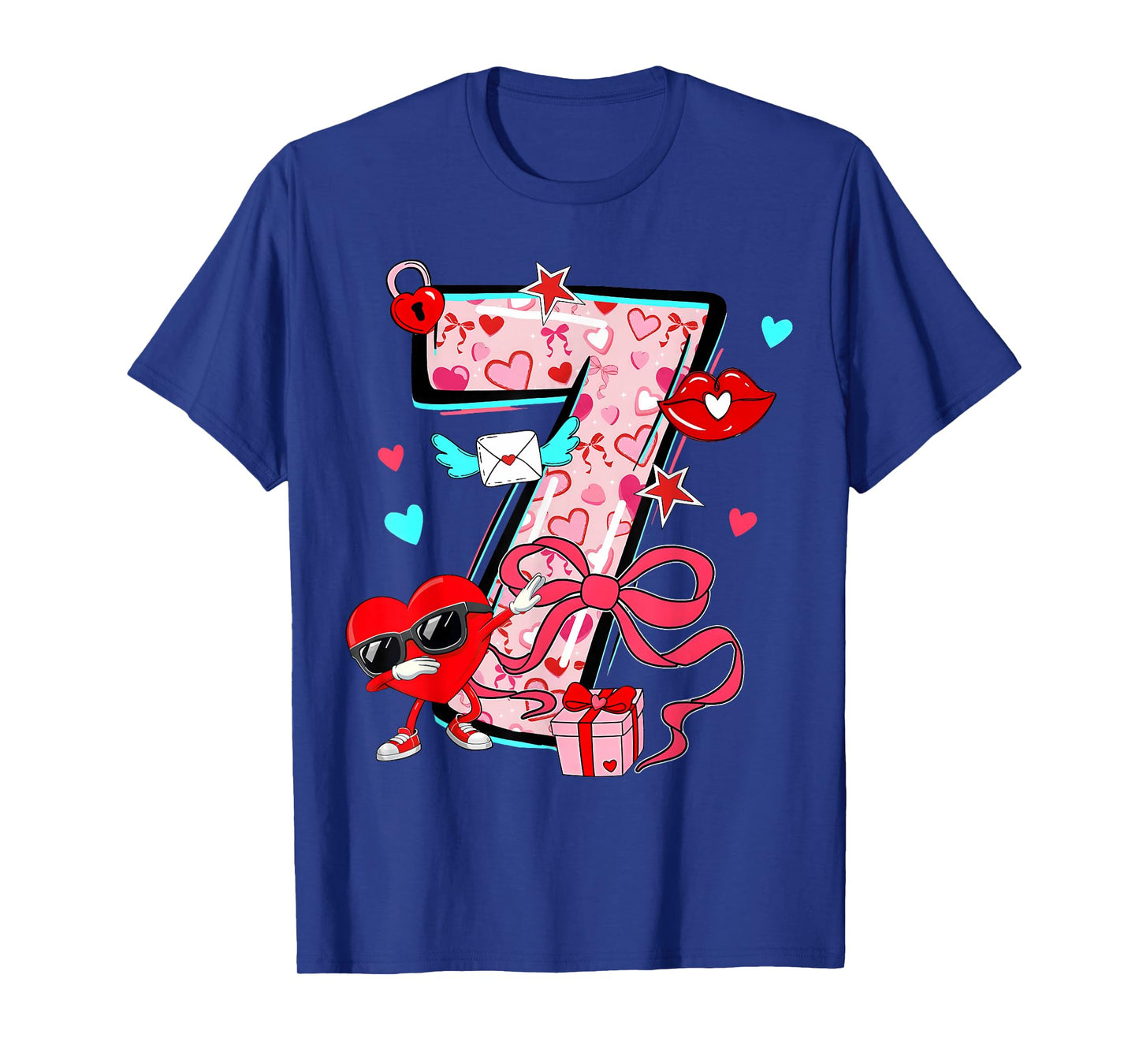 Valentine 67 Six Seven Meme Dabbing Hearts Matching Couple T-Shirt