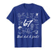 Vintage God Did It First 67 Six Seven Meme Christian Bible T-Shirt