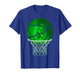 Basketball Shamrock Lucky Clover Irish St Patrick's Day Boys T-Shirt