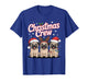 Christmas Crew Xmas Puppy Small Dog Funny Christmas Pug T-Shirt