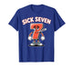 Sick Seven Meme Tee Six Seven Fun Wordplay T-Shirt