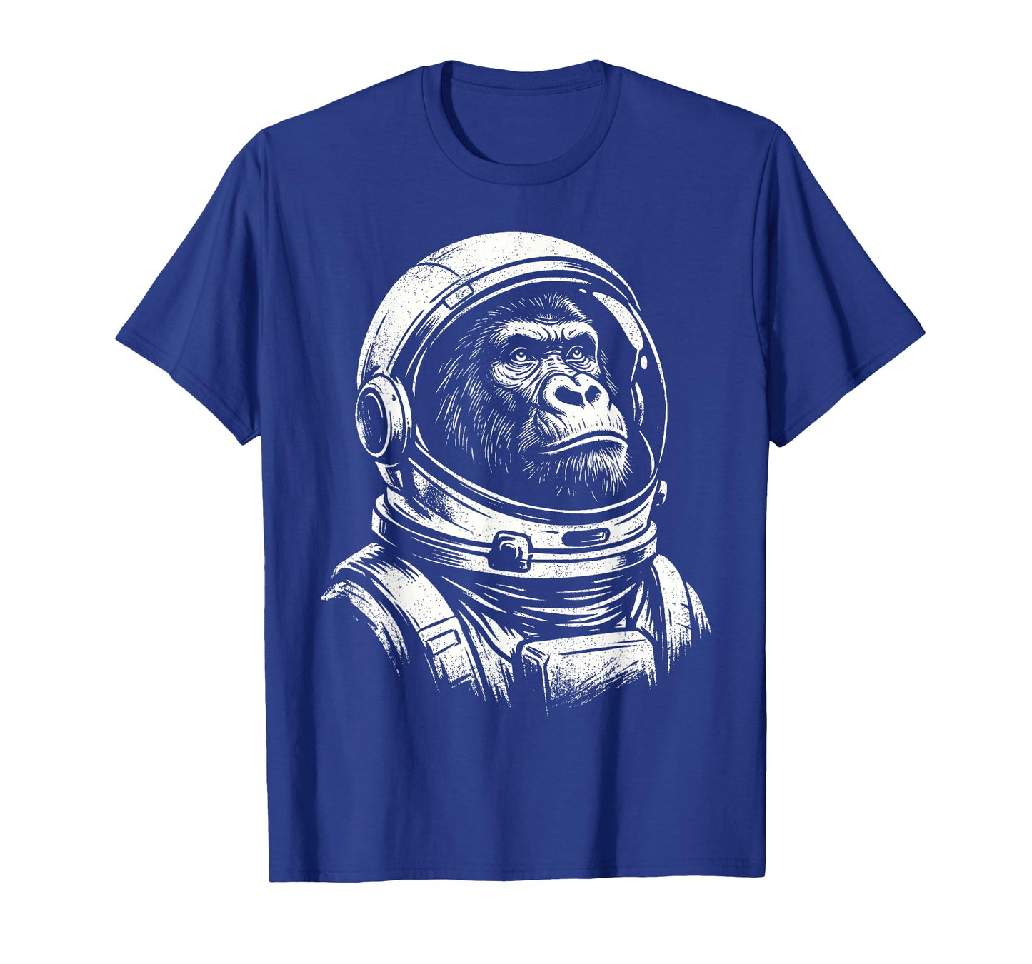 Vintage Astronaut Gorilla Space Cosmonaut Animal T-Shirt