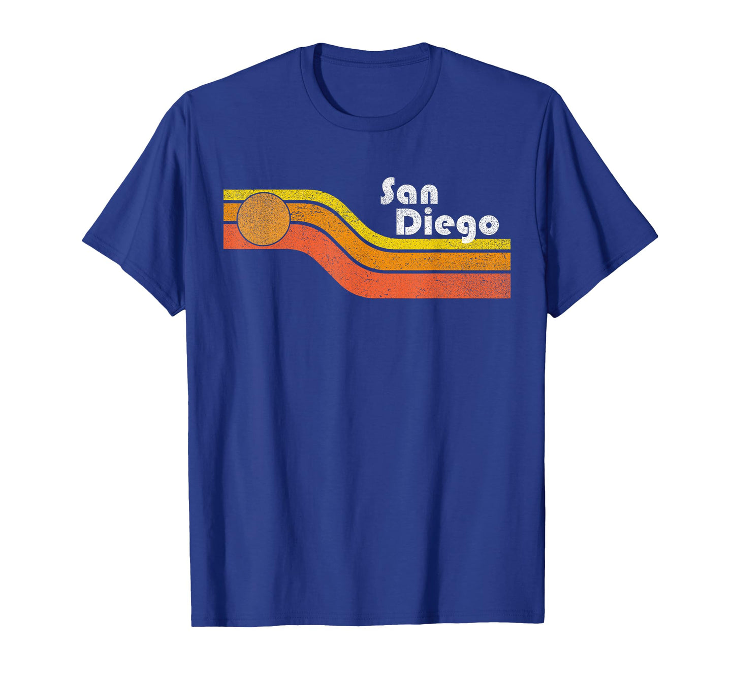San Diego - Vintage Men Women 70s 80s Graphic Cool Retro T-Shirt