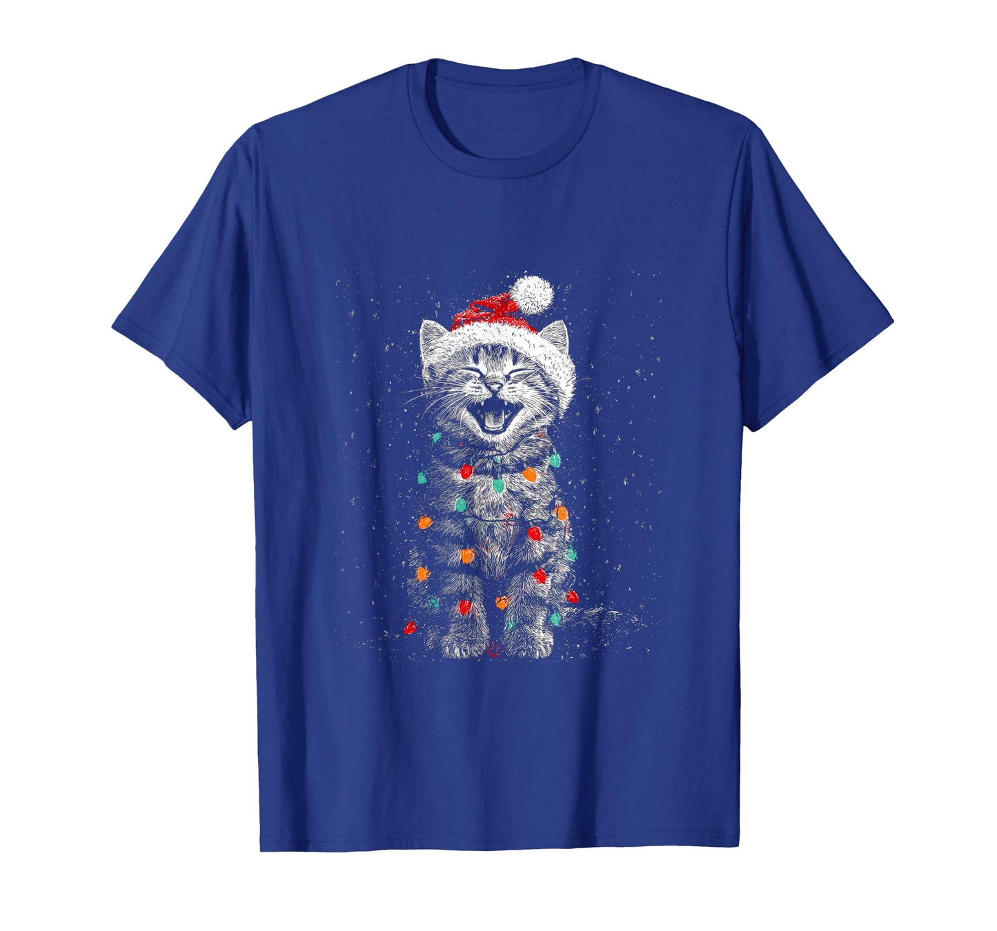 Christmas Funny Cat T-Shirt