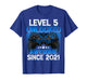 Level 5 Unlocked 5 Year Old Gifts for Boys 5th Birthday Boy T-Shirt