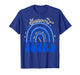Support Squad Type 1 Diabetes Awareness Blue Rainbow Outfit T-Shirt