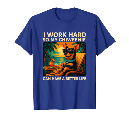 Funny Chiweenie Dog Design Chiweenie Lover T-Shirt