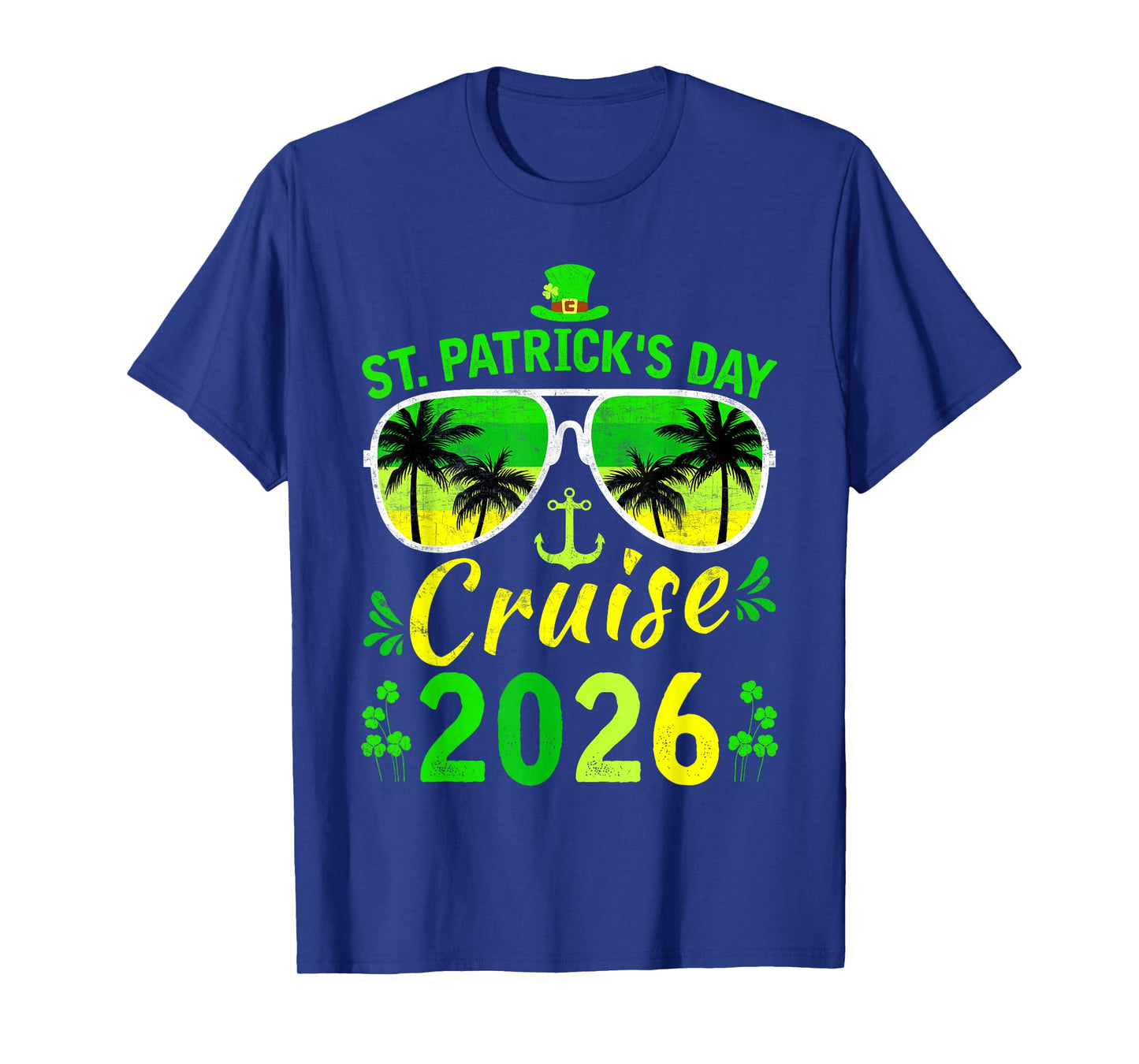St Patrick's Day Cruise 2026 Funny Family Matching T-Shirt