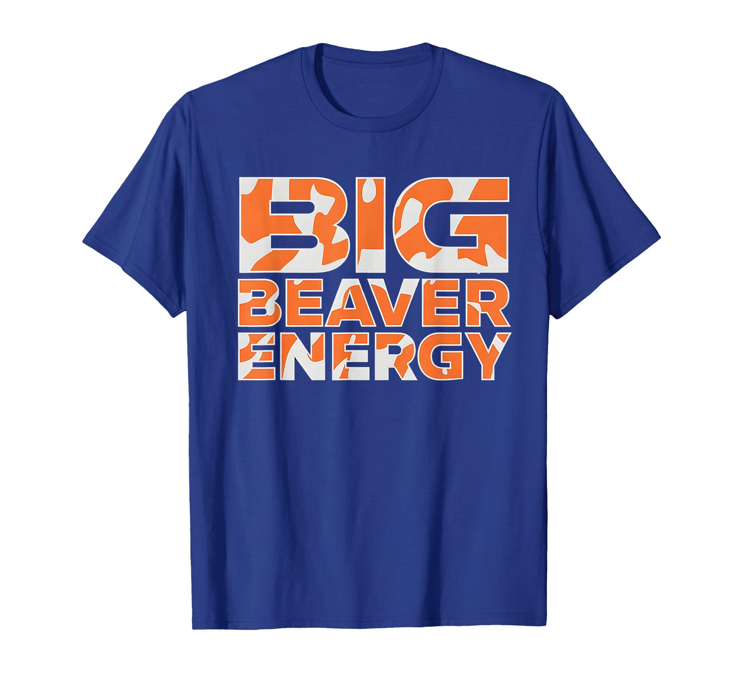 Big Beaver Energy Camo Orange T-Shirt