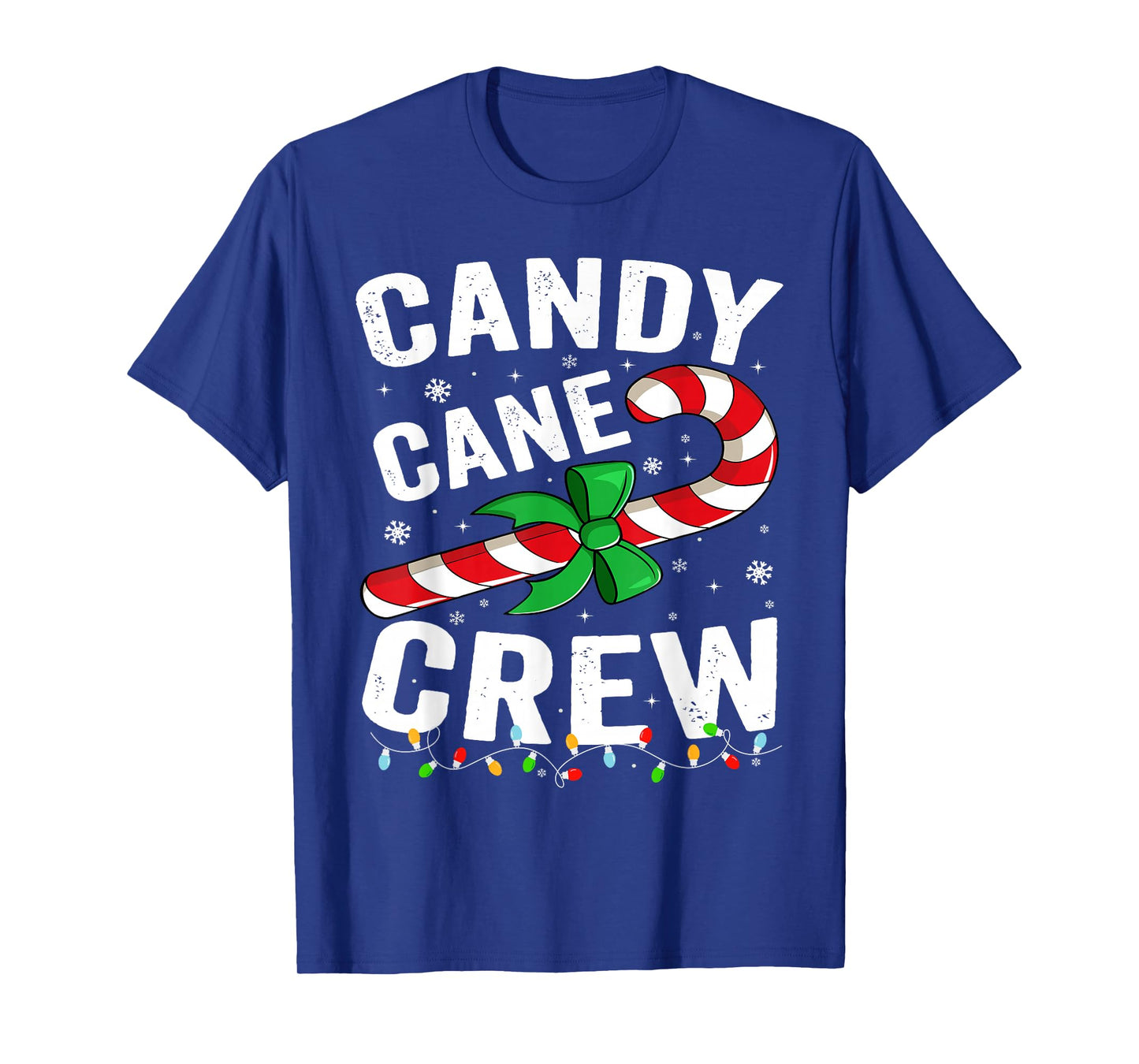 Candy Cane Crew Funny Christmas Candy Lover X-mas T-Shirt
