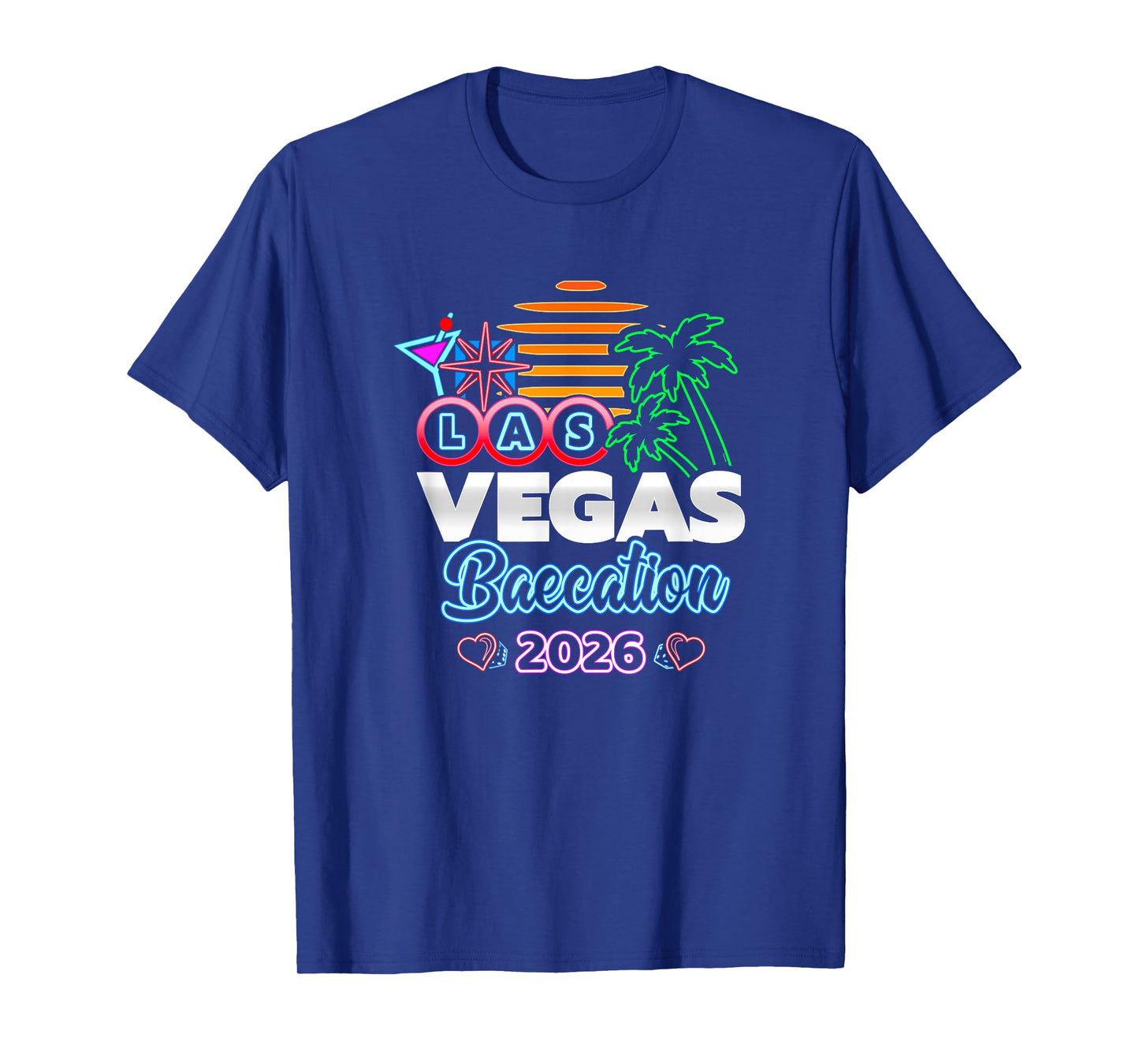 Las Vegas Couples Vacation - Vegas Baecation 2026 T-Shirt