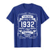 Vintage 1932 94yr 94th Birthday Gifts for Men 94 Years Old T-Shirt