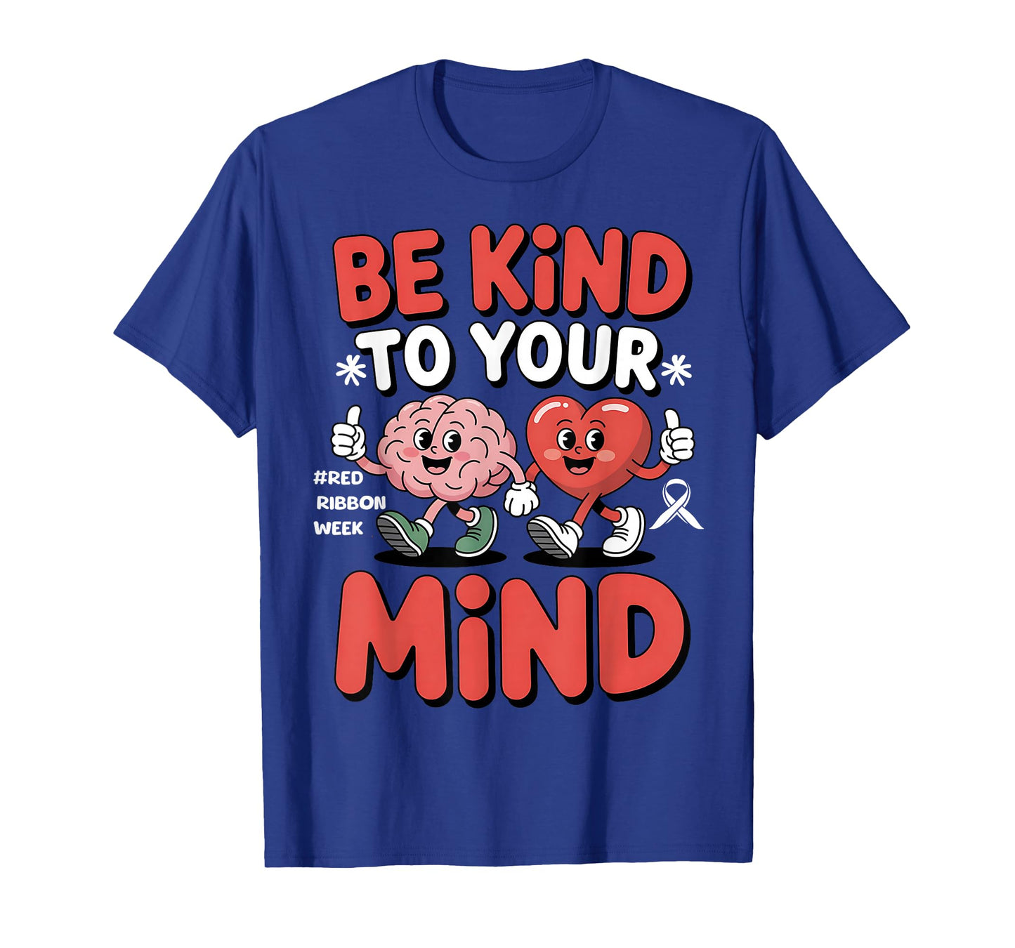 Kids in October We Wear Red Ribbon Week Awareness Cute T-Shirt